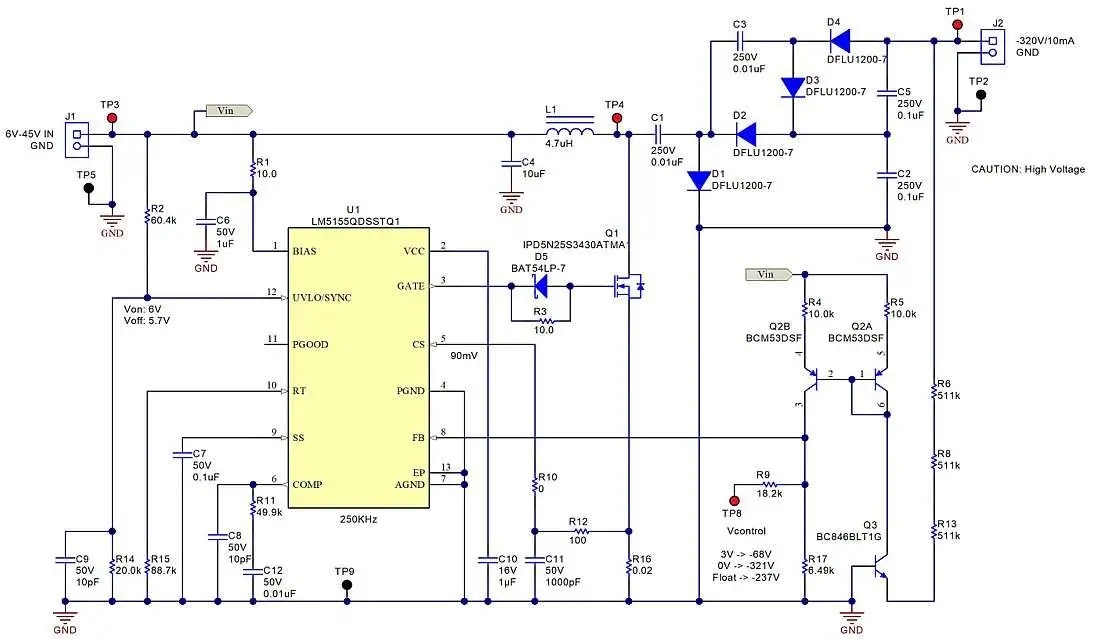  帶電壓倍增器與位準(zhǔn)偏移電流鏡的電感驅(qū)動式反向電荷泵電路圖