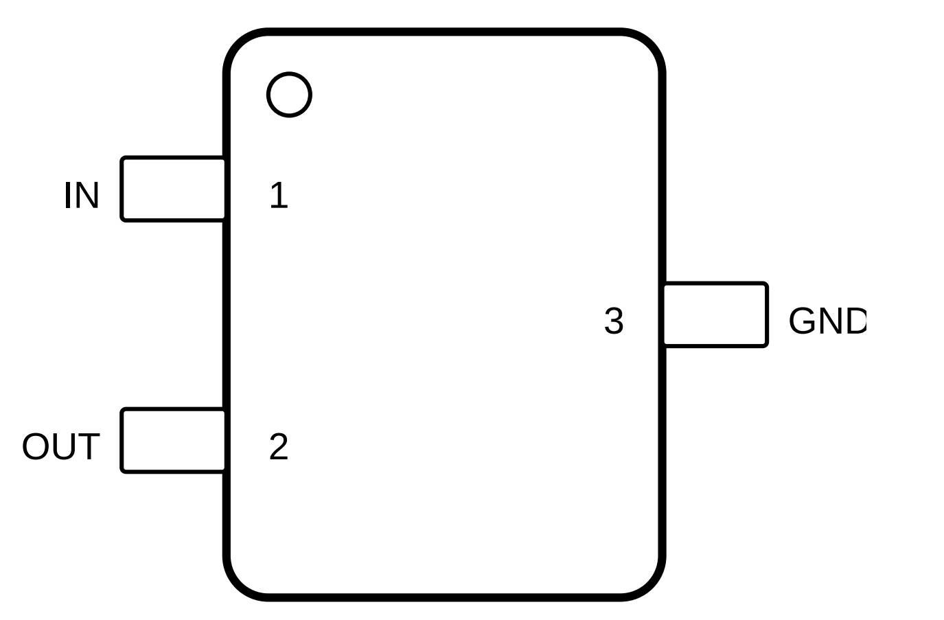 REF31-Q1 DBZ Package3-Pin SOT-23Top View
