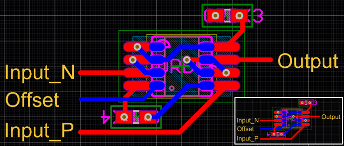 RES11A Front-and-Back Instrumentation Amplifier
                                                  Implementation