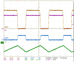 BQ24810 Converter in Continuous Conduction Mode During Hybrid Power Boost Mode BQ24810 Converter in Continuous Conduction Mode During Hybrid Power Boost Mode