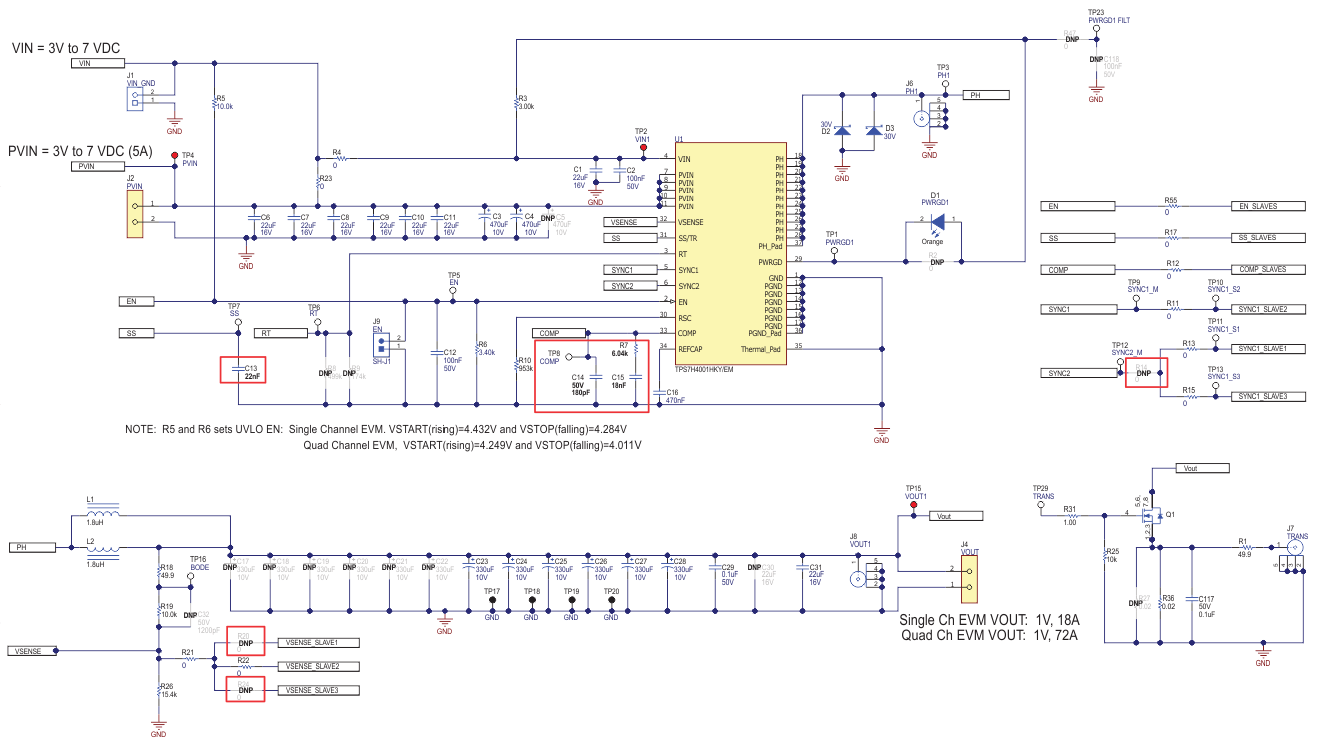 TPS7H4001QEVM-CVAL TPS7H4001-SP tps7h4001qevm-cval-schematic-01-master-pol1-at-u1-slvaet6.gif