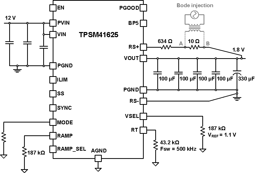 Original 12-V input, 1.8-V output, 25-A, 500-kHz
design GUID-20200903-CA0I-JZZB-3MRJ-R8HB0RHMFH1W-low.gif