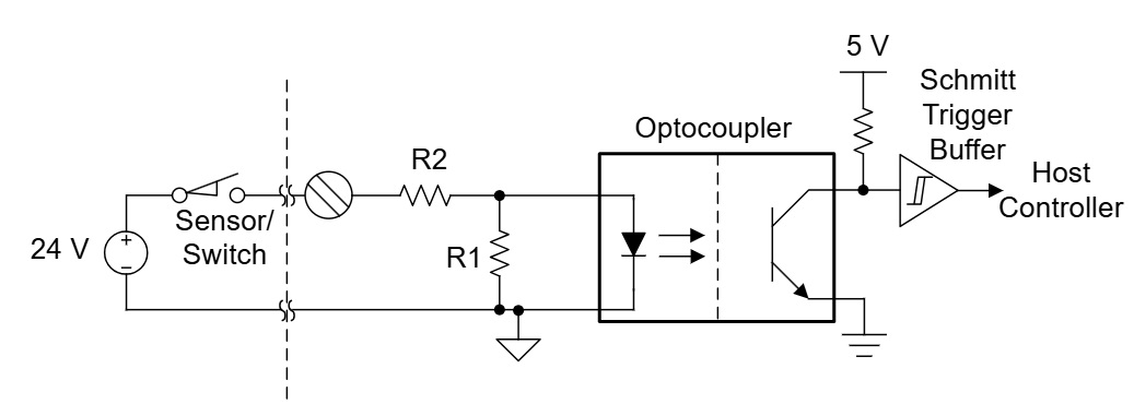 具有基本電流限制的傳統(tǒng) DI 模塊