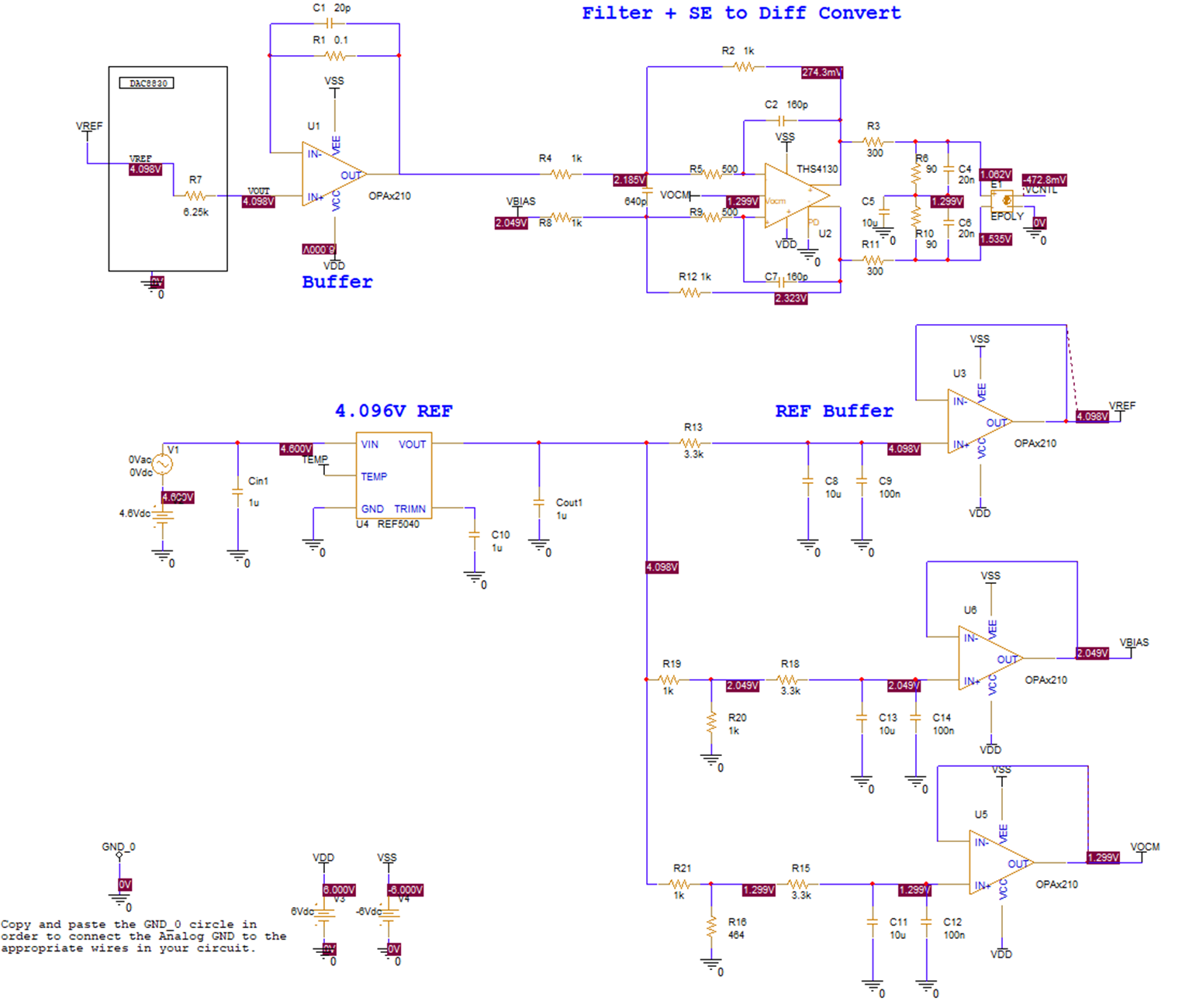 AFE58JD48 DAC8830 DAC8801 DAC81001 OPA2210 THS4130 REF5040 REF5010 建議 1 VCNTL 驅(qū)動電路的 PSpice-TI 仿真 GUID-FA202C8A-94F8-40A4-BCC7-94CB0EF74F83-low.png