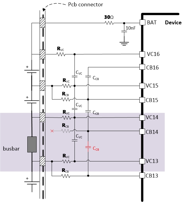 連接到任意中間單獨(dú) VC 通道的匯流條 連接到任意中間單獨(dú) VC 通道的匯流條