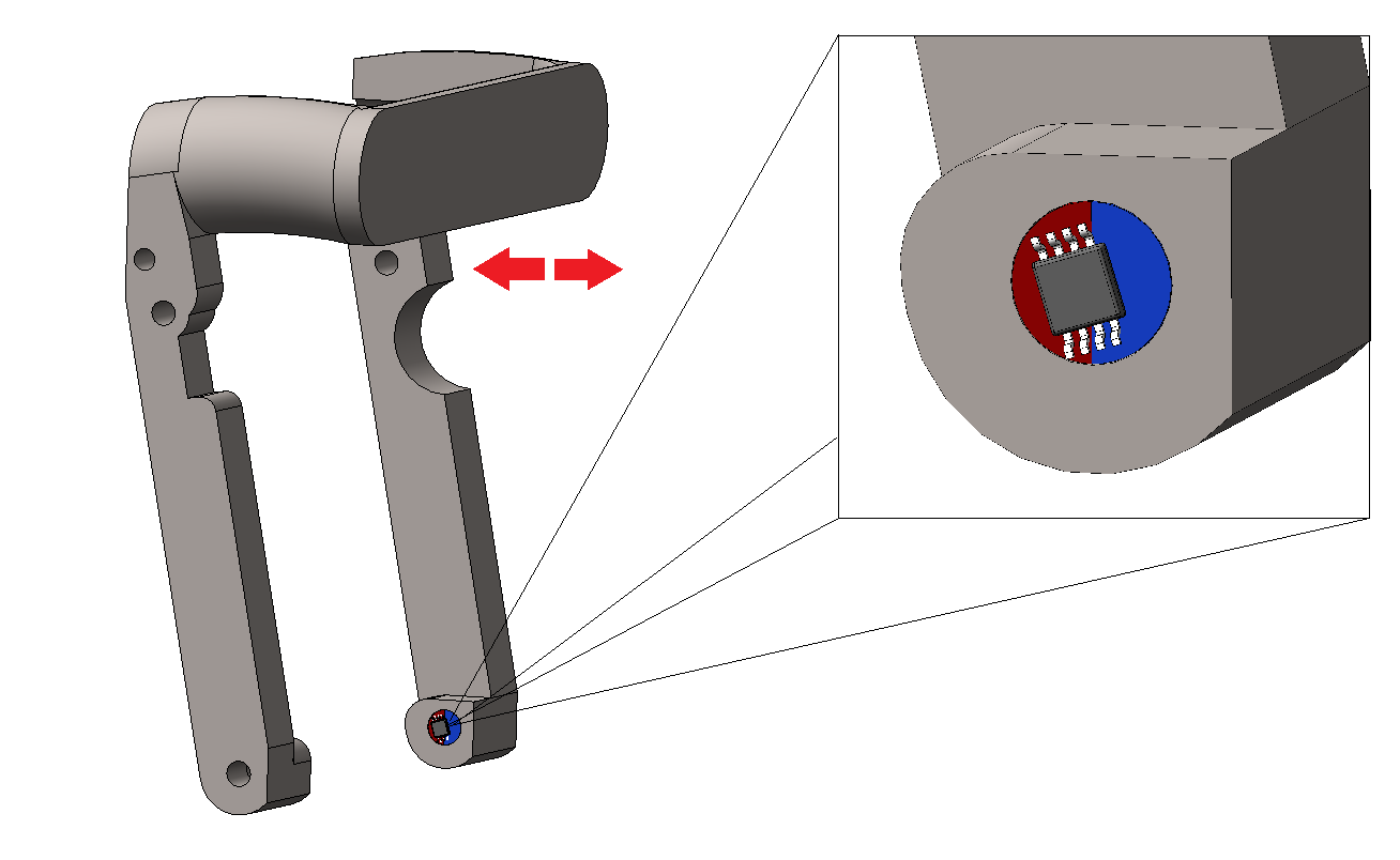  車門把手旋轉(zhuǎn)運(yùn)動(dòng)
