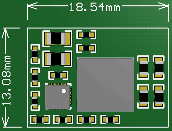  PCB 解決方案，F(xiàn)SW = 600kHz