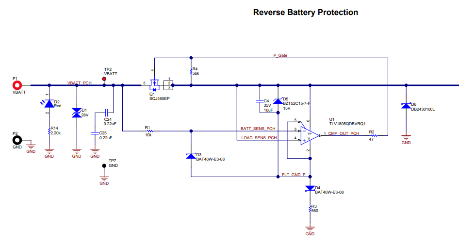  ADAS 的反向電池保護(hù)