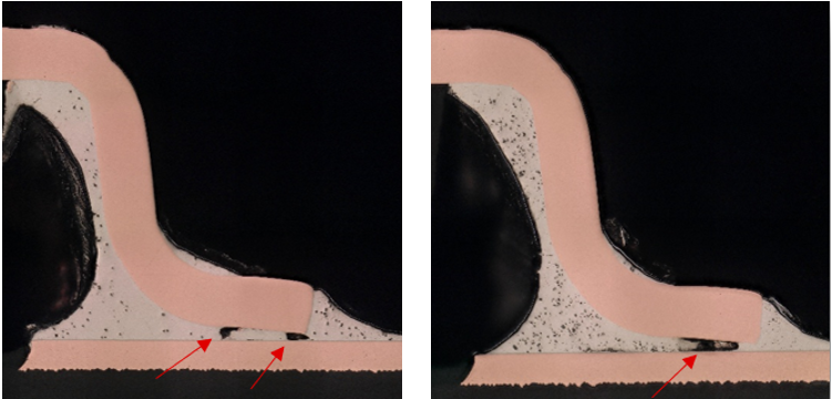  交叉部分 - 300 個溫度循環(huán)