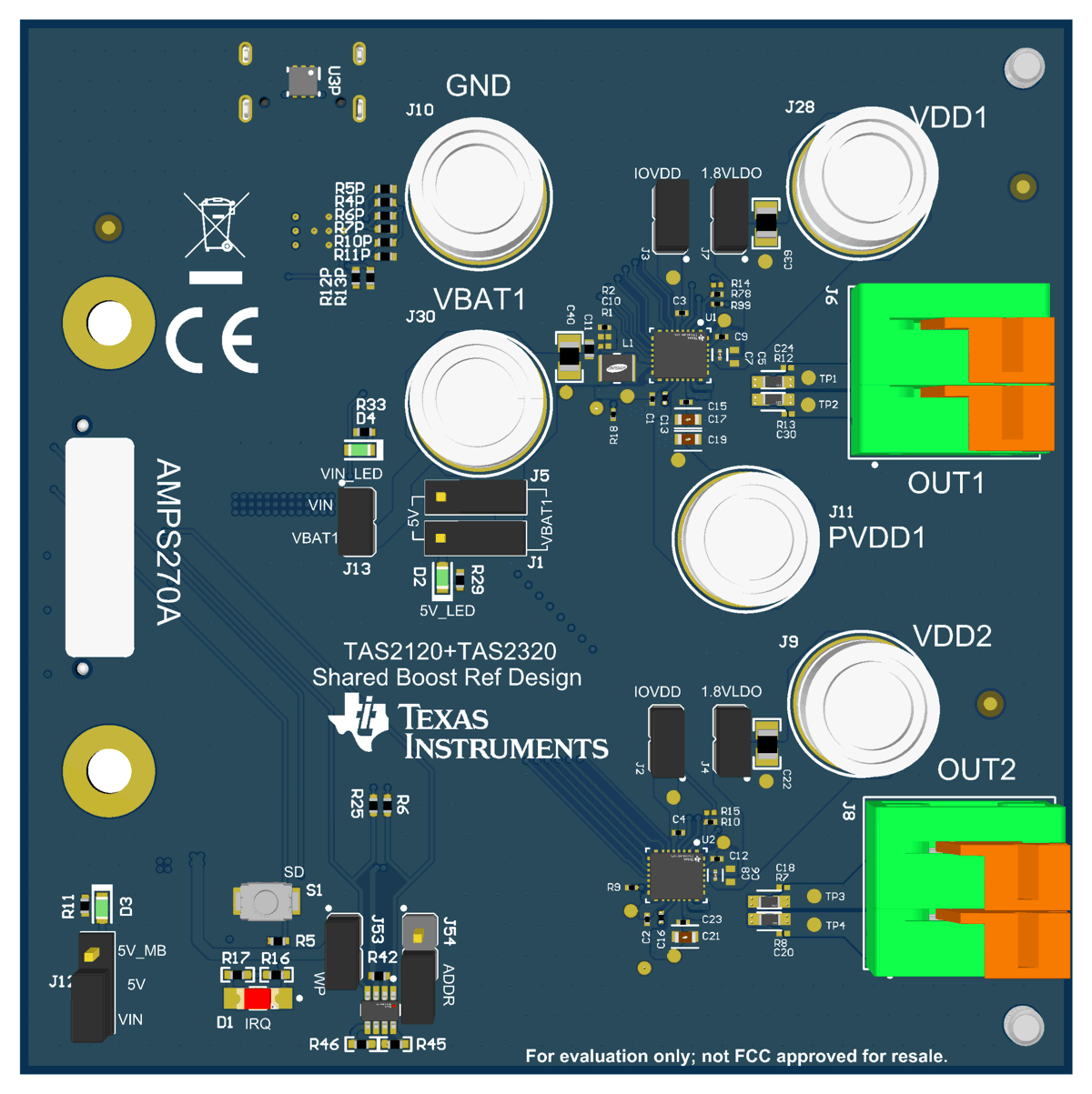  參考共享升壓平臺頂視圖