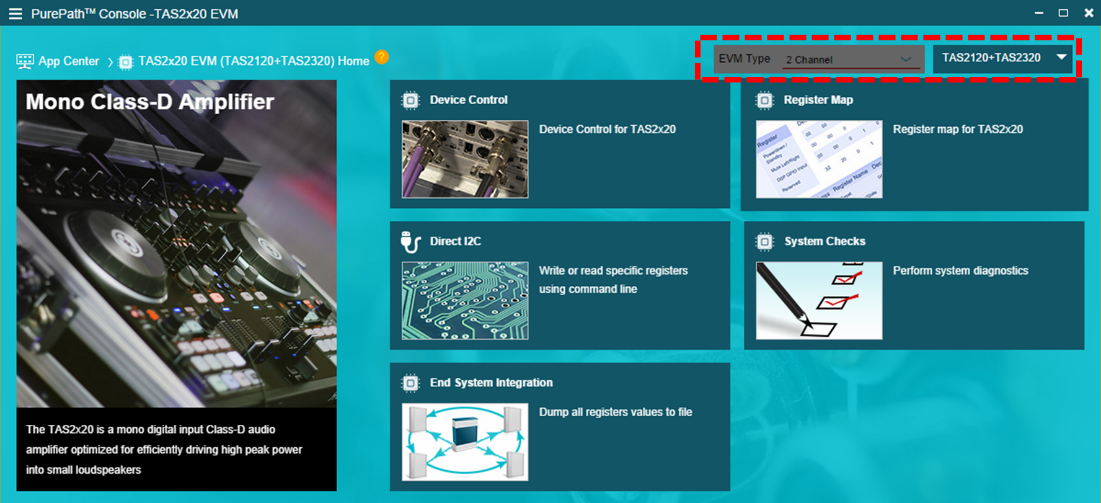  TAS2120+TAS2320 PPC3 模式