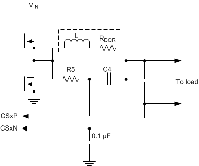 TPS40425 isense_dcr_slusbo6.gif