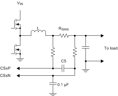 TPS40425 isense_rsense_slusbo6.gif
