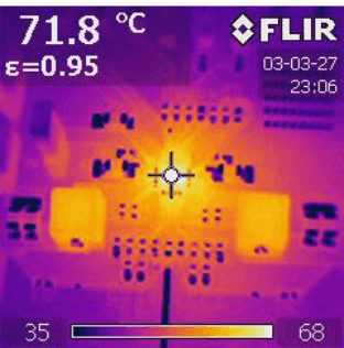 TPS65283 TPS65283-1 thermal_signature_TPS65283EVM_slvscl3.gif