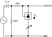 ATL431 ATL432 基準阻抗 (ZKA) 的測試電路 ATL431 ATL432 基準阻抗 (ZKA) 的測試電路