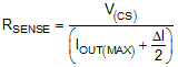 LM5141 LM5141 equation_10_snvsaj6.gif