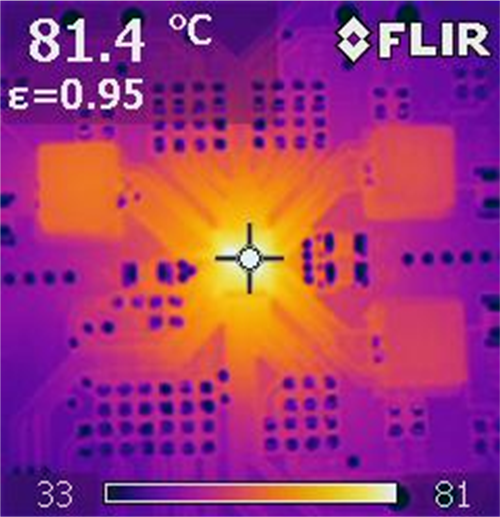 Thermal Signature of TPS65263-1Q1EVM Operating GUID-BC23018F-2B71-4772-BF09-2D398B0564D9-low.png