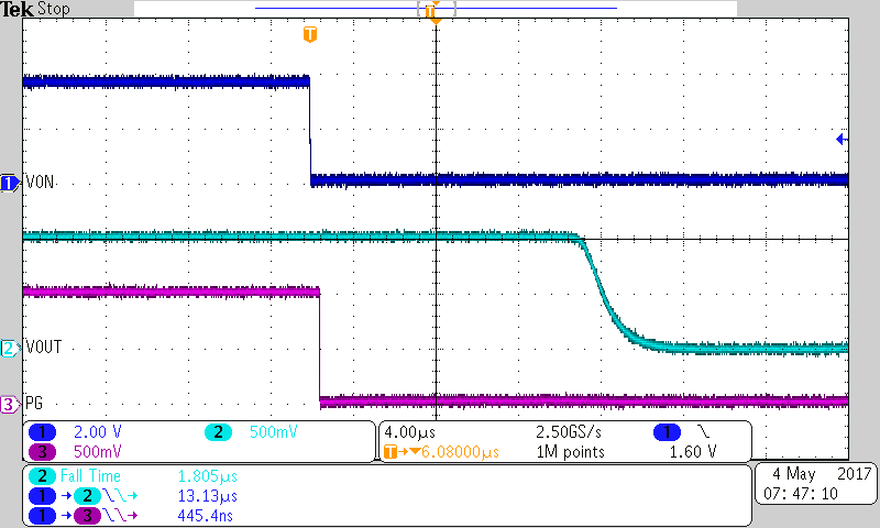 TPS22971 Fast Turn-Off Response TPS22971 1p0_Fall_Cin10.png