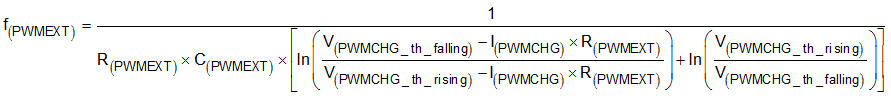 TPS92830-Q1 Equation-pwm-freq-slis178.gif