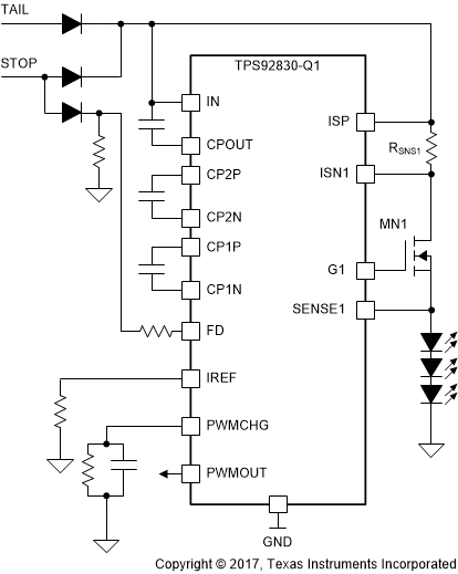 TPS92830-Q1 Internal_PWM_Generator_with_Full_dutycycle_SLIS178.gif