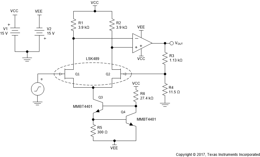 TLV2172-Q1 簡(jiǎn)化電路原理圖 TLV2172-Q1 ai_lownoiseamp_TLV172-Q1.gif