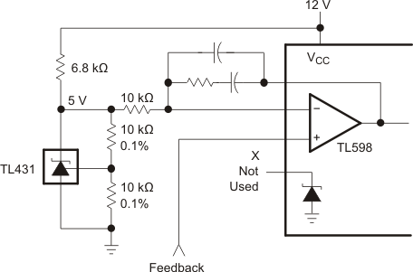 TL431 TL432 具有基準(zhǔn)電壓的 PWM 轉(zhuǎn)換器