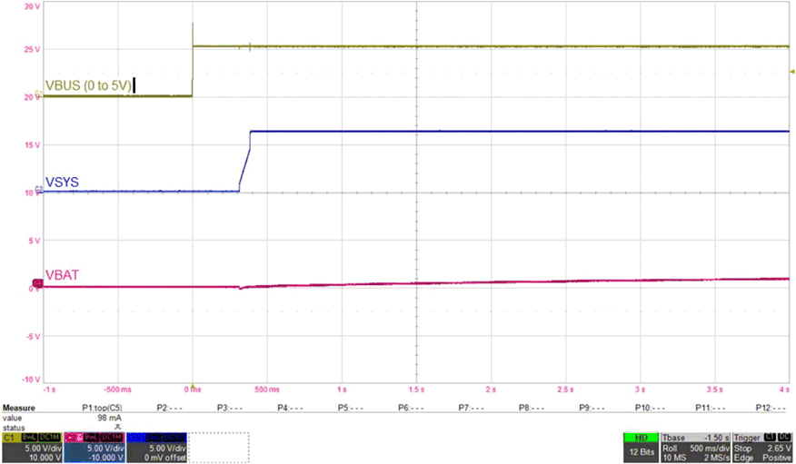 BQ25883 881_Adapter-Plug-in-with-No-Battery-Charge-Disabled.gif