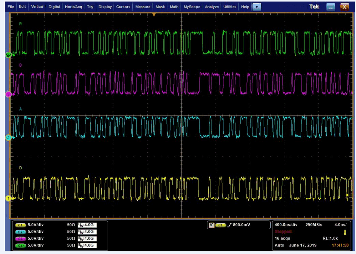 VCC = 5V 時的 THVD2450 波形 GUID-6883D71A-B21E-46A6-B132-1AFC063B1DA6-low.gif