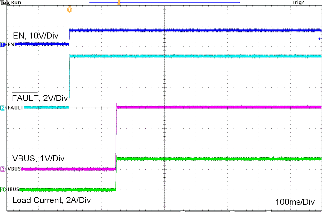 Enable into 1-Ω Load Without External FET GUID-29A45ECF-6E41-4CFF-AF5A-84F5B7216CA8-low.gif