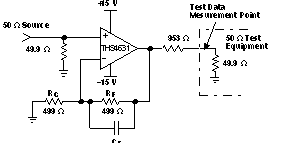 THS4631 交流測量配置