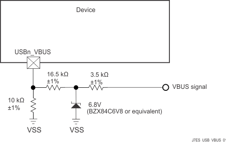 AM69A AM69 USB VBUS 檢測分壓器/鉗位電路