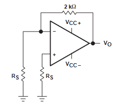 TLE2061 TLE2061A TLE2062 TLE2062A TLE2064 TLE2064A TLE2061M TLE2061AM TLE2061BM TLE2062M TLE2062AM TLE2062BM TLE2064M TLE2064AM TLE2064BM 噪聲電壓測試電路