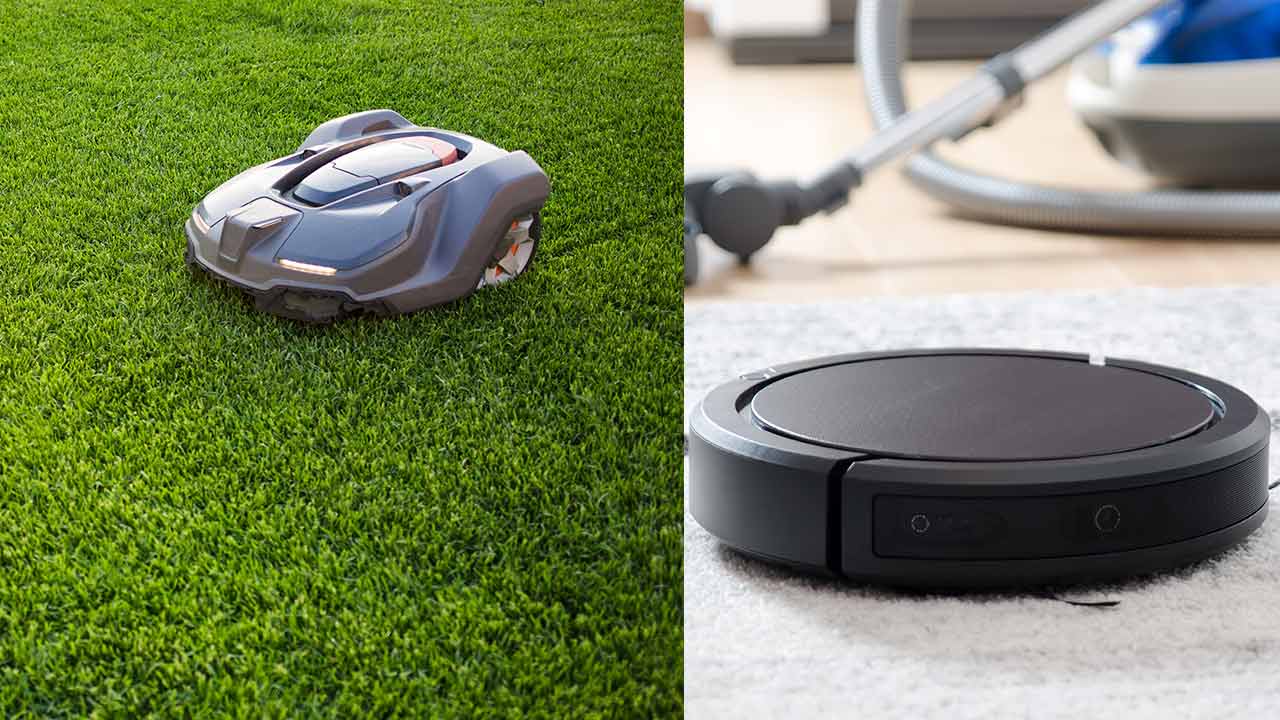  工廠自動化中的傳感用例（割草機、吸塵器、物流機器人）