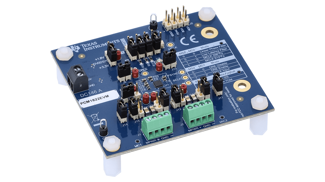 PCM1809EVM, PCM1820EVM, PCM1820Q1EVM, PCM1821EVM, PCM1821Q1EVM, PCM1822EVM, PCM1822Q1EVM PCM1822EVM