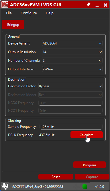 ADC3663 ADC3662 ADC3661 計算
                                                ADC3664 的 DCLK 頻率