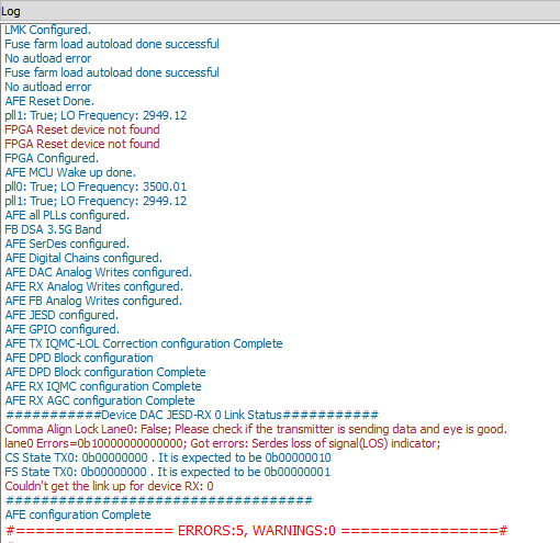  Latte 日志窗口器件后配置