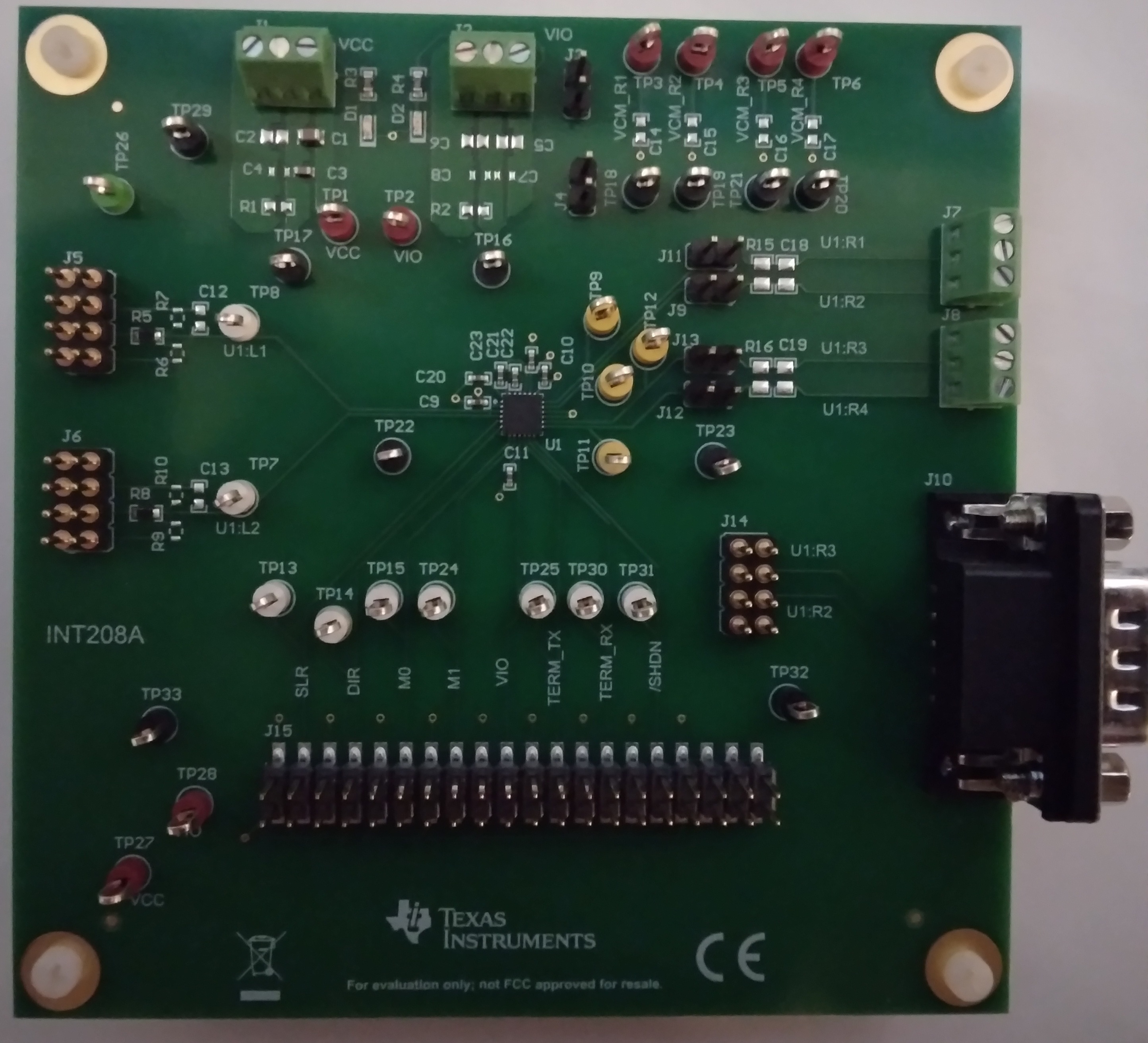 THVD4411EVM ?THVD4431EVM（頂面）