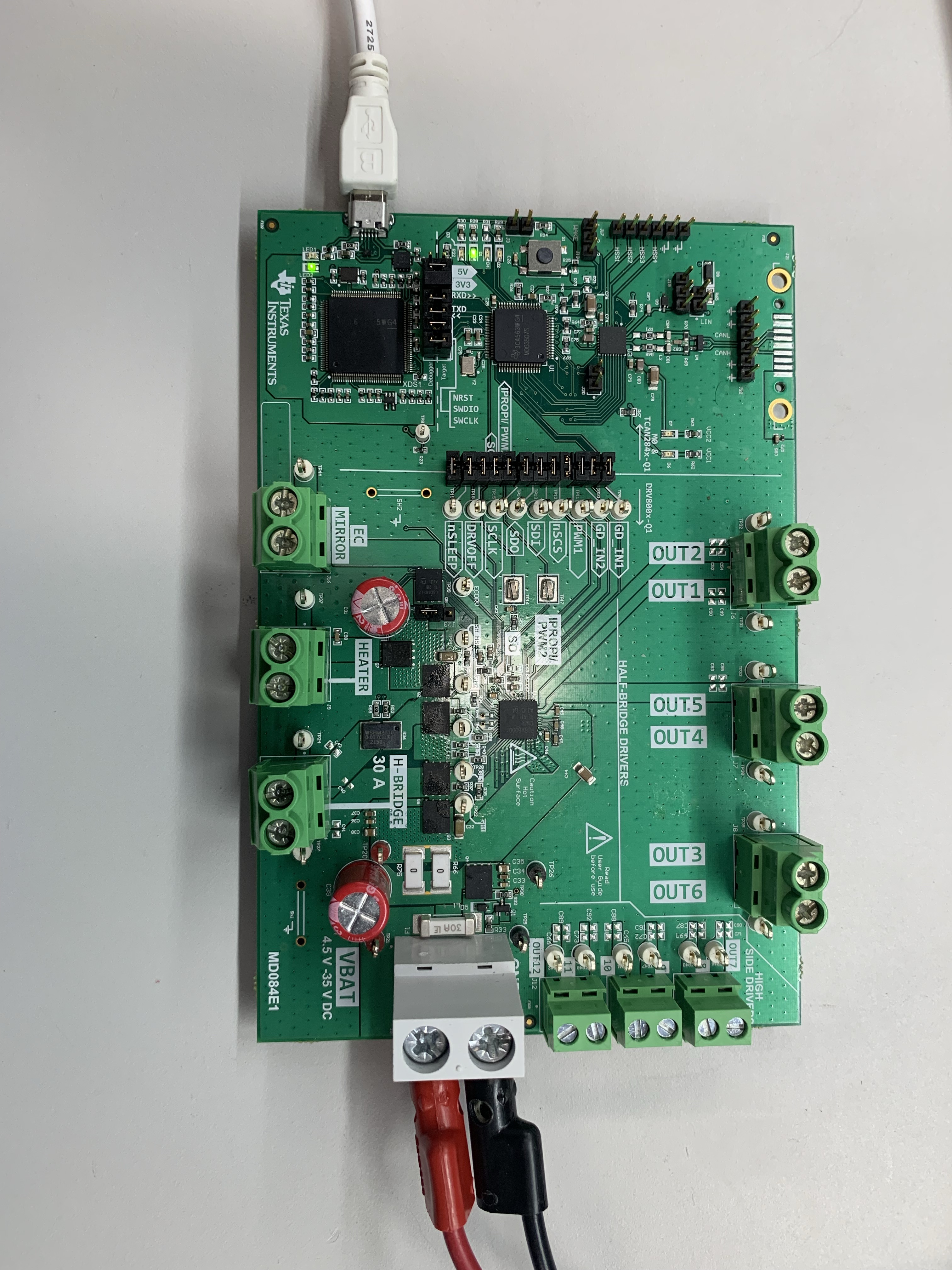 DRV8000-Q1EVM, 硬件設(shè)置