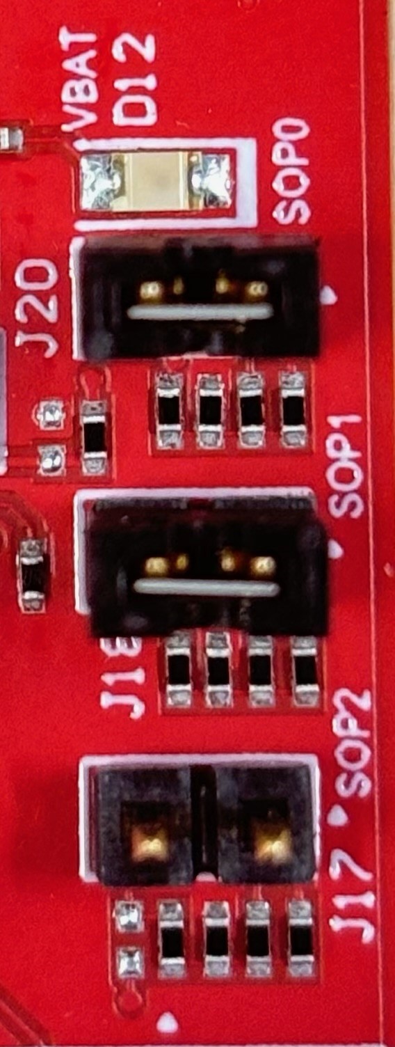 AWR2E44PEVM SOP2 模式