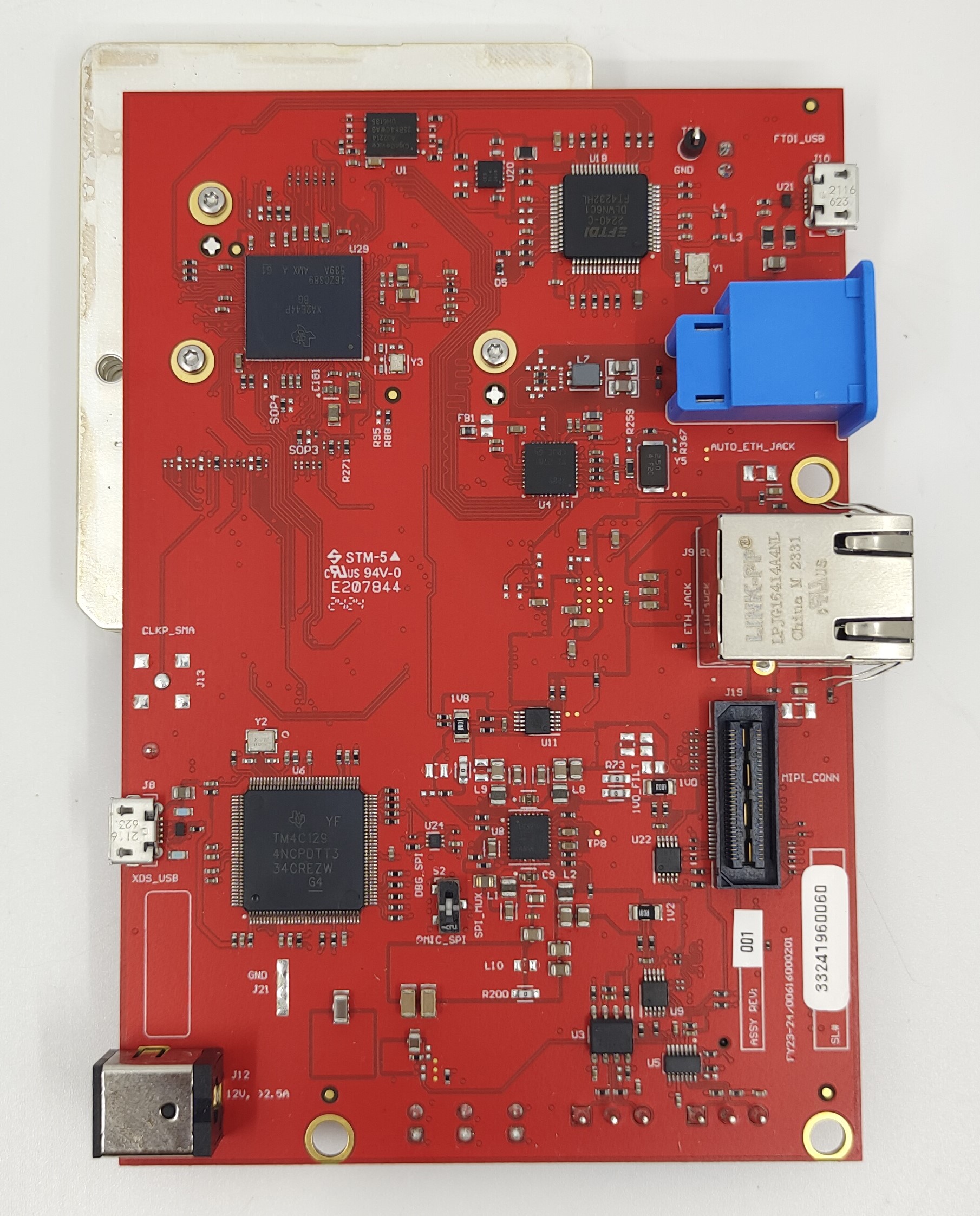 AWR2E44PEVM AWR2E44PEVM 后視圖