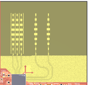 xWRL1432BOOST-BSD EVM 的 Tx 和 Rx 天線