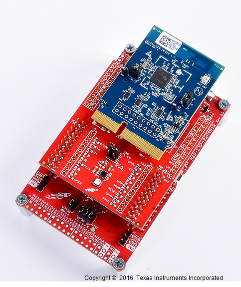  CC256xCQFN-EM 硬件配置