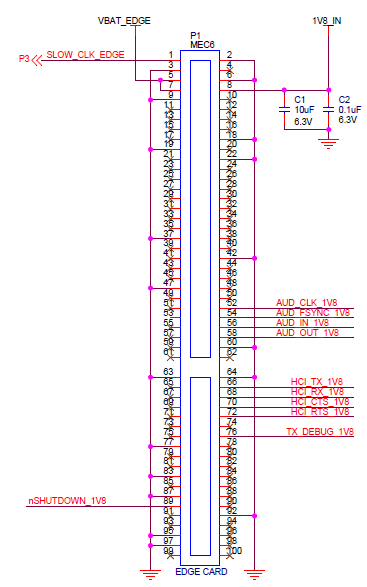  COM 連接器引腳排列