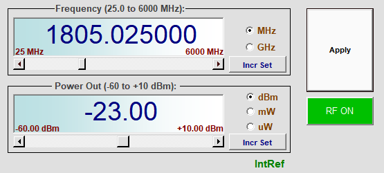  信號發(fā)生器設(shè)置，測試用例 4