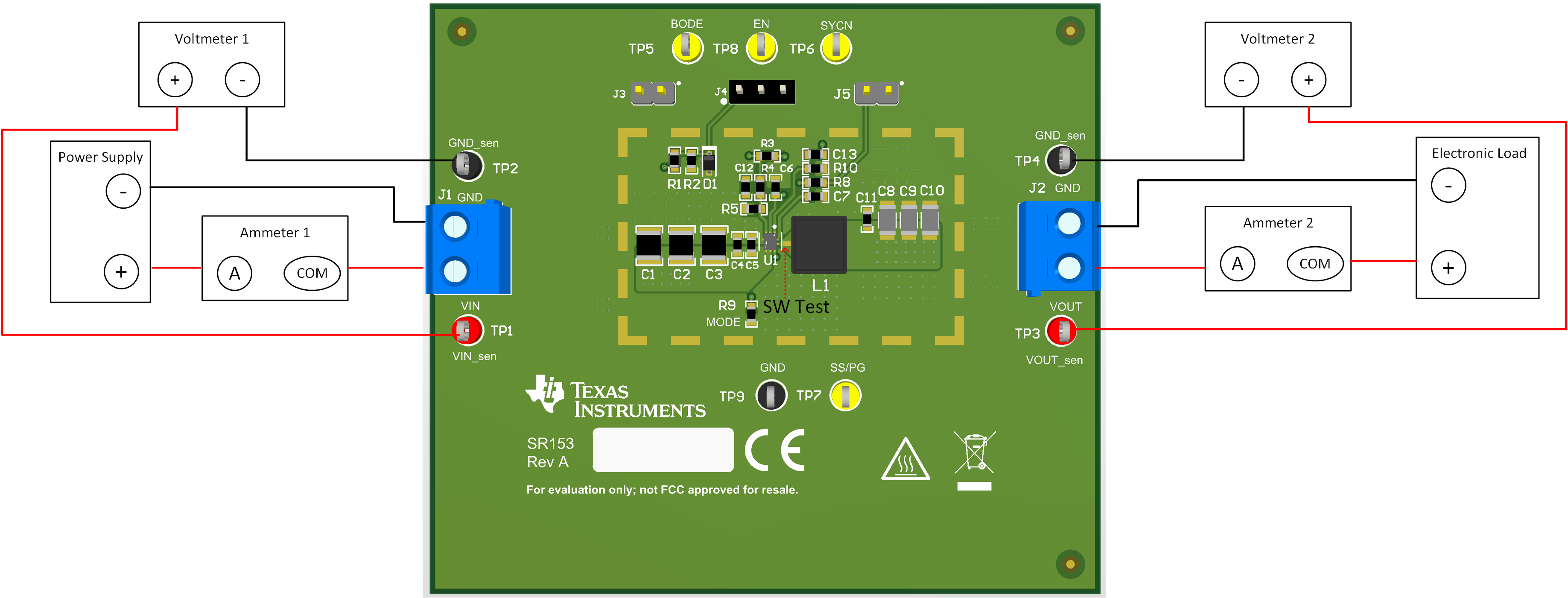 TPS543521EVM EVM 測試設(shè)置