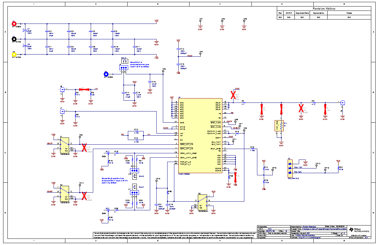 THS3470EVM THS3470EVM 原理圖