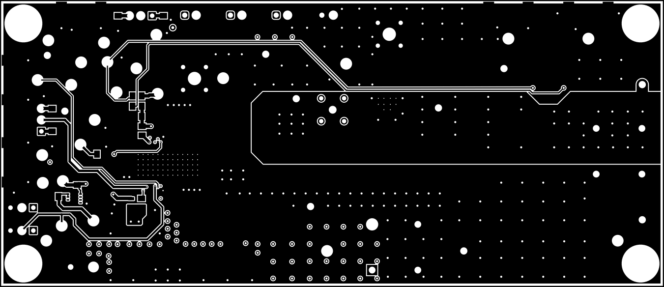 TPS7H4011EVM 第 8 層（底部）