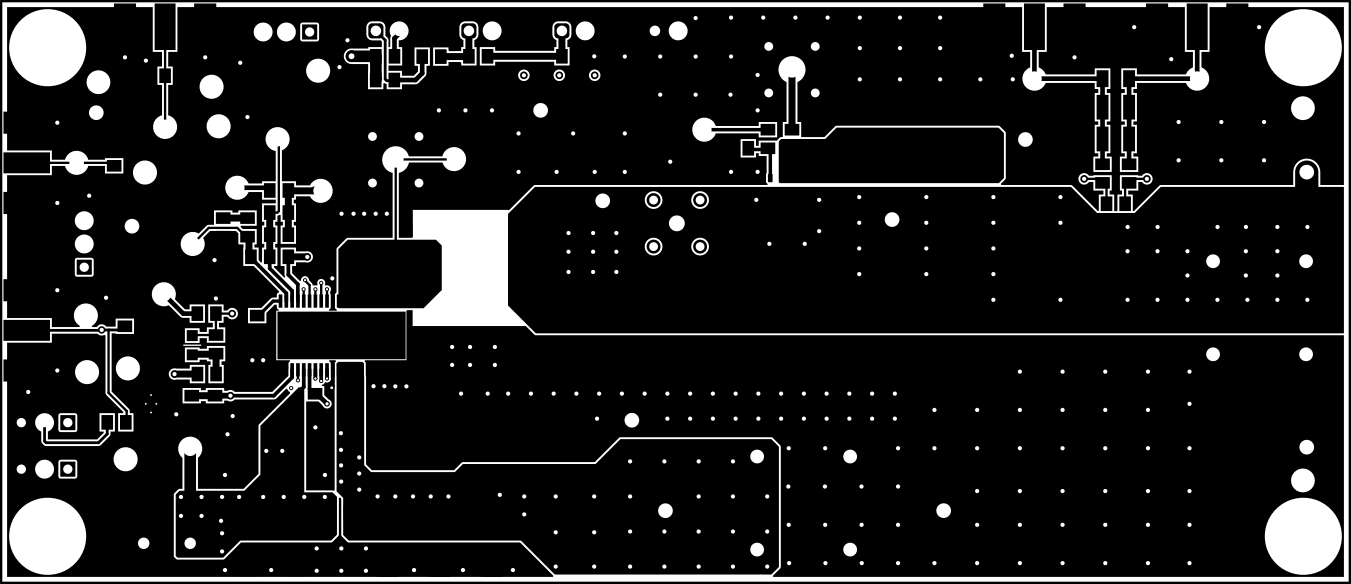 TPS7H4011EVM 第 1 層（頂部）