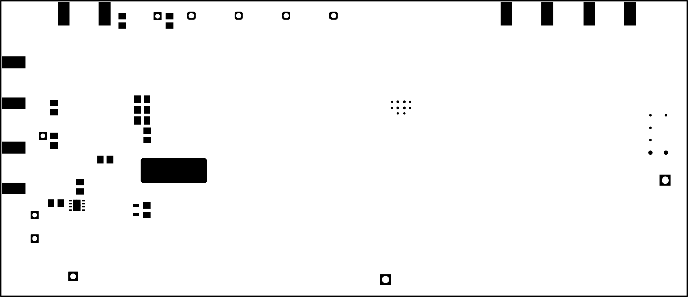 TPS7H4011EVM 底部阻焊層