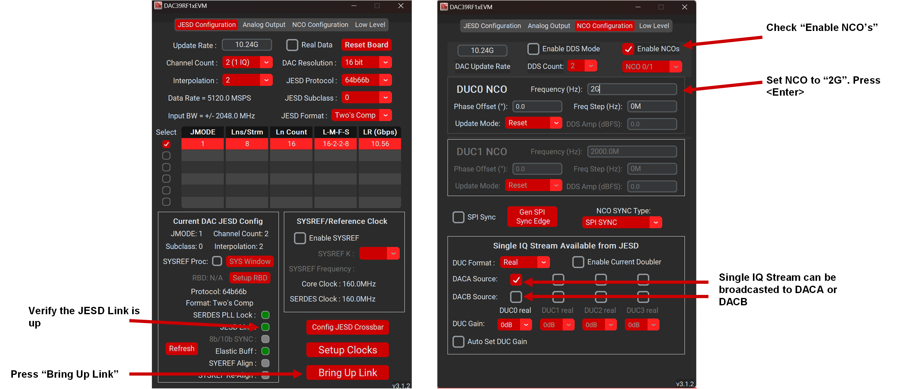 DAC39RF12EVM DAC39RF12EVM GUI 配置步驟，步驟 4：將調(diào)制波形的頻率上移。